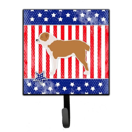 Carolines Treasures USA Patriotic Central Asian Shepherd Dog Leash or Key Holder BB3328SH4